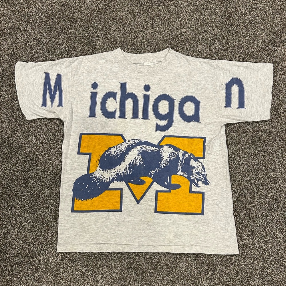 Vintage 90’s Michigan Wolverines T-Shirt Men’s Size XL